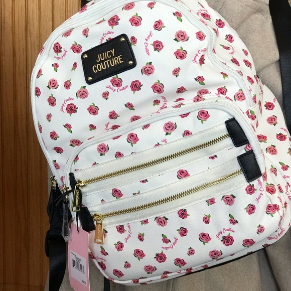 Juicy couture rose backpack net - Picture 3 of 17